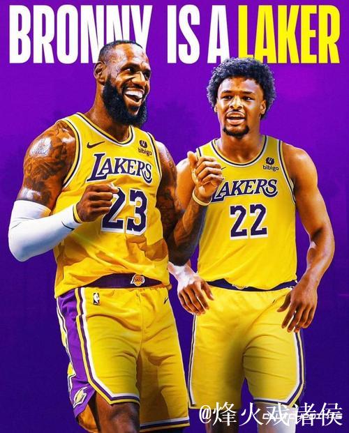 父子同台！詹姆斯与布朗尼同时登场创造历史